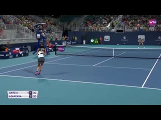 «vika7 pounces on the backhand! #miamiopen