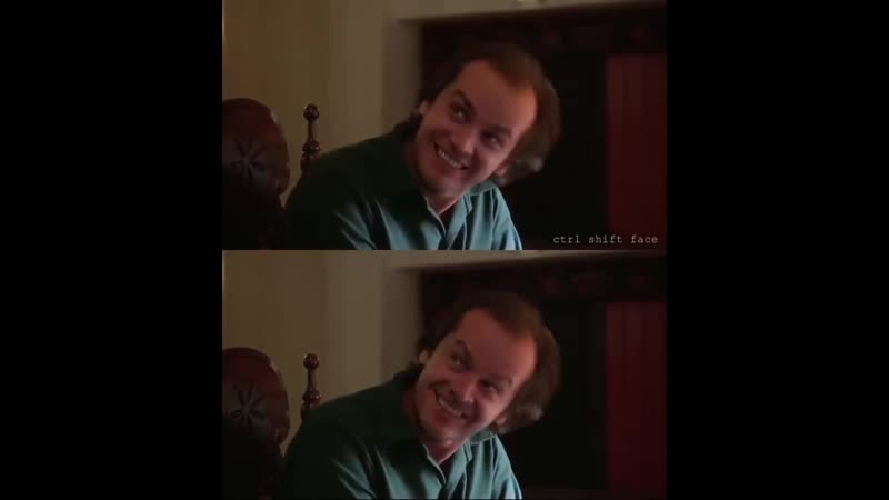 A deep fake of jim carrey as jack nicholson just to confuse matters