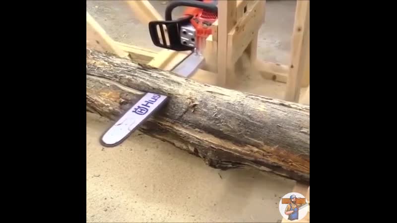 Пилорама в гараже