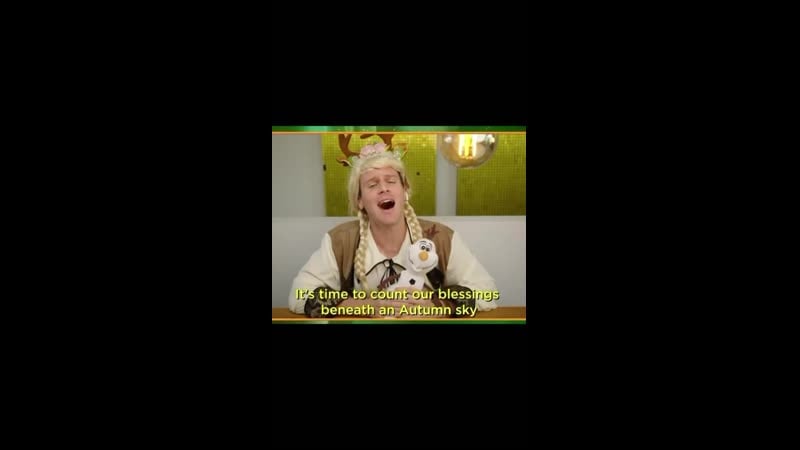 Jonathan groff disney sing along pt 1