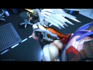 Mercy doggy style sex overwatch porn (3d хентай,hentai,blowjob,all sex,cowgirl,3d porn,r34,sfm,creampied,stockings)