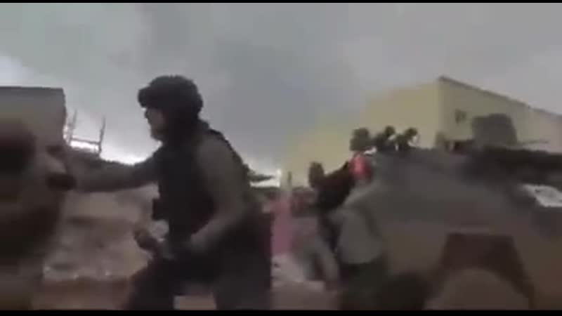 Soldiers from the turkish occupation army are trying to withdraw their wounded and killed idlib countryside