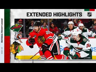 Minnesota wild vs chicago blackhawks feb 2, 2022 highlights