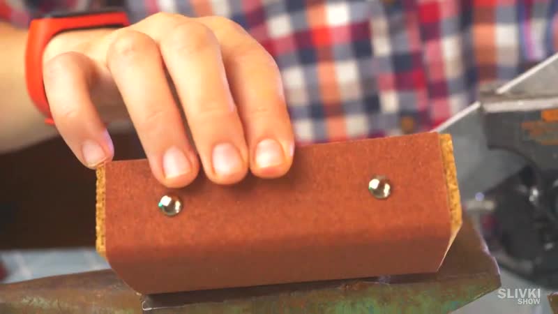 [sliishow] острый нож который сделан из кухонной фольги!