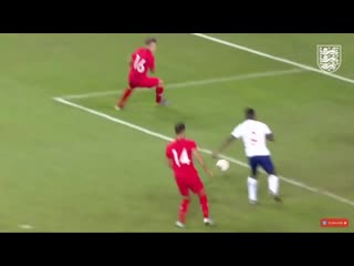 Eddie nketiah’s opening goal for england u21s tonight against turkey afc