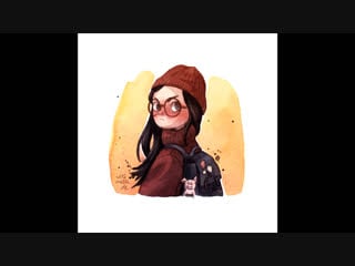 Iraville watercolor portrait speedpaint and and qa about inspirations and references