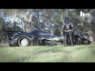 Real life batmobile man spends two years building iconic 1989 car