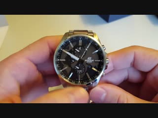 Обзор новинки 2016 casio edifice etd 300d 1a (review)