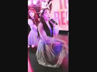190203 러블리즈 일본프로모션 타워레코드2부 like u 유지애 직캠 lovelyz yoojiae like u fancam
