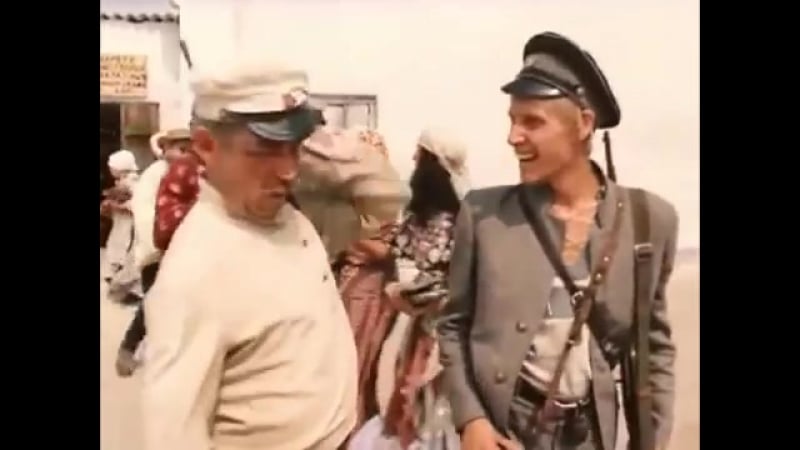 Отрывок из фильма "зелёный фургон" (вещественные доказательства)