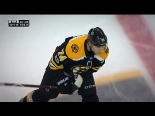 Debrusk spins and fires it top corner