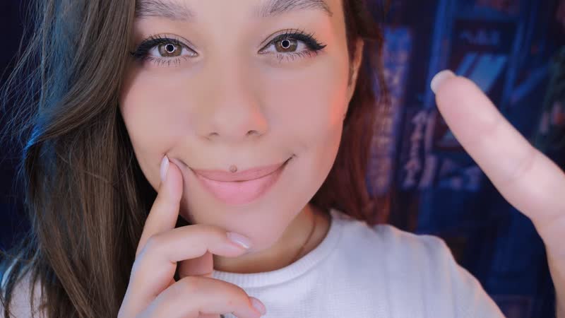 Honeygirl asmr ❗ экстра мурашки ❗ чувствительность на максимум ↗💯 (звуки рта, прикосновения )