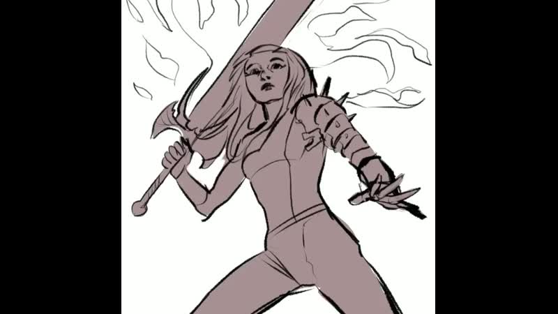 Illyana rasputin | magik by stephanie hans