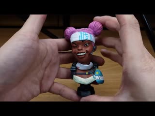 Lifeline (apex legends) polymer clay tutorial