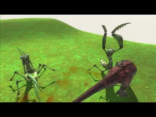 2 mantis vs trex who will win porn revolt battle simulator