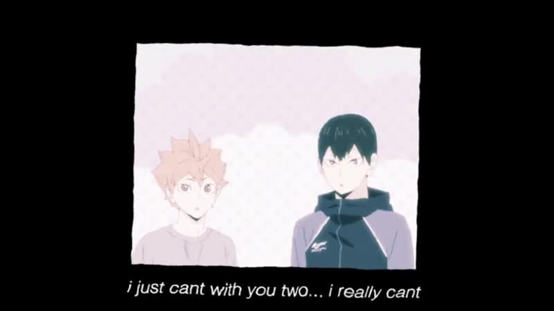 ➶ haikyuu ➷ kagehina; kageyama tobio, hinata shoyo