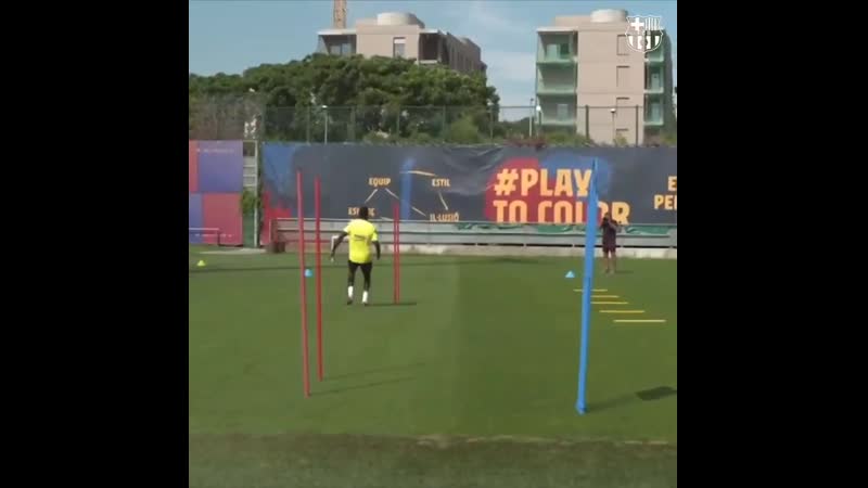 Dembele training