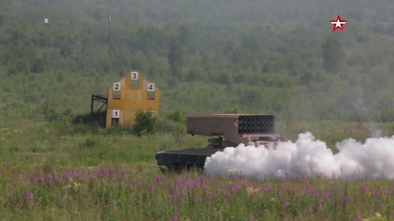 Тяжелая огнеметная система тос 1а