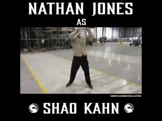 Nathan jones as shao kahn