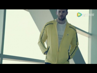 Chris evans behind the scenes of fila red line collection 2016