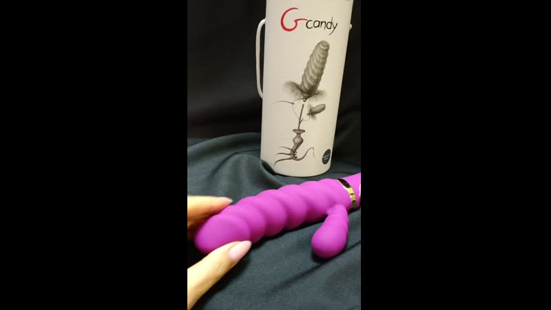 Вибратор женский gvibe gcandy малиновый