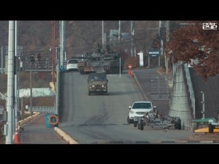 [4k]rok army t 80u tank cross a river training 대한민국 육군 3기갑여단 t 80u전차 도하훈련 [ridereye]