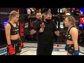 Wwfc 18 anastasiia golinko vs liudmyla iliuk [amateur fight]