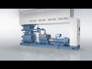 Ammonia chiller gea blugenium animation video