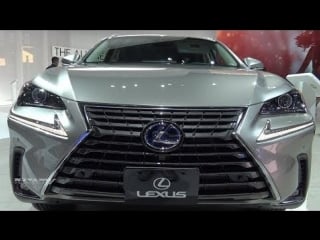 2018 lexus nx 300h hybrid exterior and interior walkaround