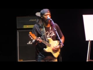 Eric gales band with beth hart on the keeping the blues alive cruise 2017