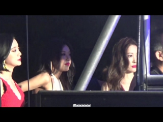 160827 wonder girls за кулисами @ pyeongtaek rock festival