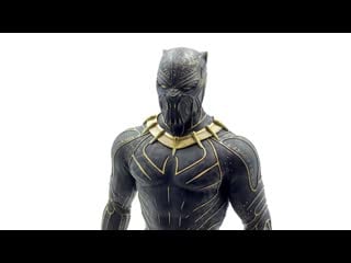 [justin's collection eng] hot toys mms471 black panther erik killmonger 1/6