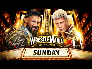 Wwe wrestlemania 39 sunday (английская версия)