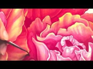 Ink wash roses by sanjana