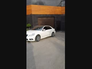 Mercedes benz w212 двойные стекла