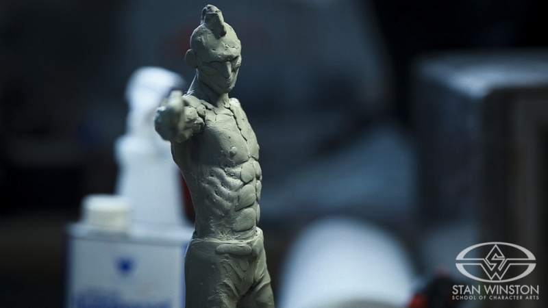 Stan winston school how to sculpt a character maquette human anatomy