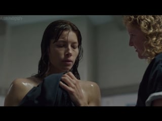 Джессика бил (jessica biel) после душа в сериале "грешница" (the sinner, 2017, антонио кампос, брэд андерсон) s01e02 (1080p)