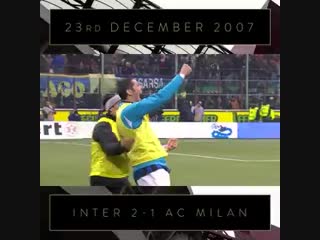 Onthisday in 2007 derby delight for the nerazzurri at christmas time fcim