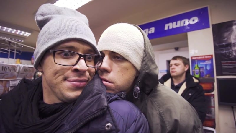 Типичная очередь на кассу