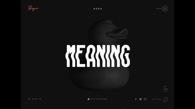 «жидкий» шрифт, шрифт, как основной элемент из typography in web design