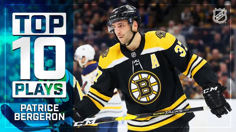 Top 10 patrice bergeron plays from 2018 19