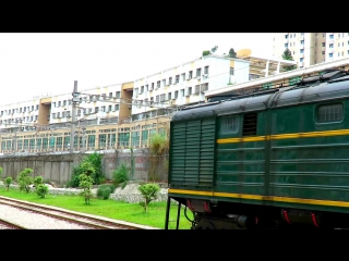 {{cnr}} hxd3c 0716 hauling k536 passenger train passing near cnr sungang station