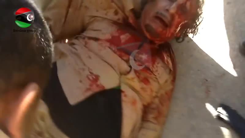 القبض على القذافي حصري | raw video gaddafi's capture