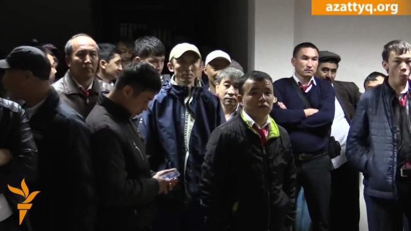 #azattyqtv протест водителей автобусов