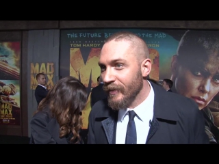 Mad max fury road tom hardy exclusive premiere interview