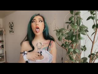 Сладкое ахегао | ahegao 変態 pov you make your maid do ahegao again