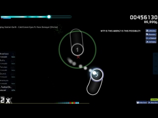 [osu!] cold green eyes ft roos denayer station earth [divine] [5 13 stars]