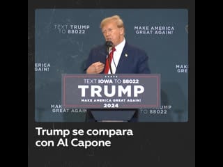 Trump tengo más acusaciones que al capone