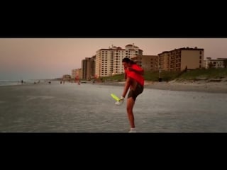 Frisbee freestyle spread the jam project (beach series feat jake gauthier)