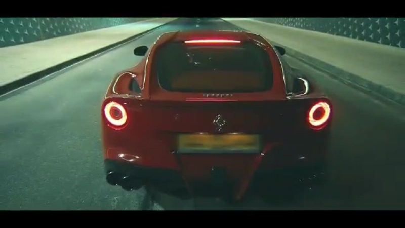 Cod | ferrari f12 berlinetta with frequency intellegence exhaust with valve open and c